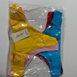J.W underwear lot of 6